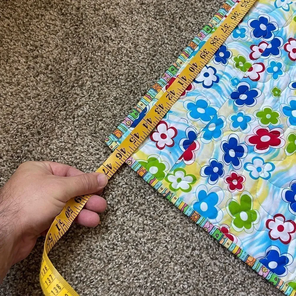 Floral Patchwork Blanket